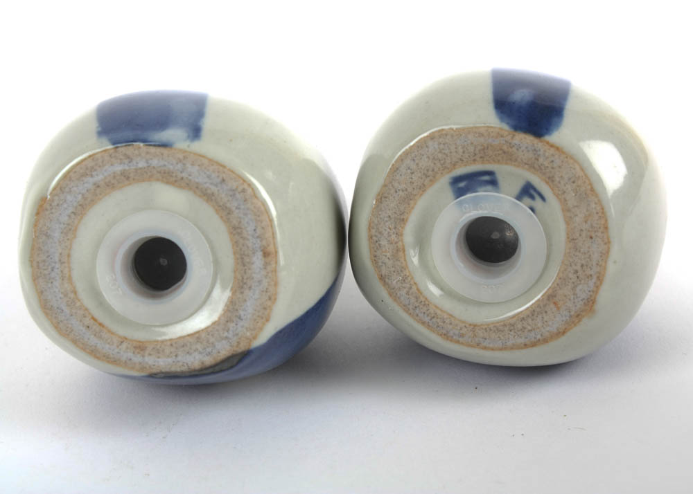 Iron Mountain Stoneware Pieces in Martha's Flowers and Lookout Mountain Patterns