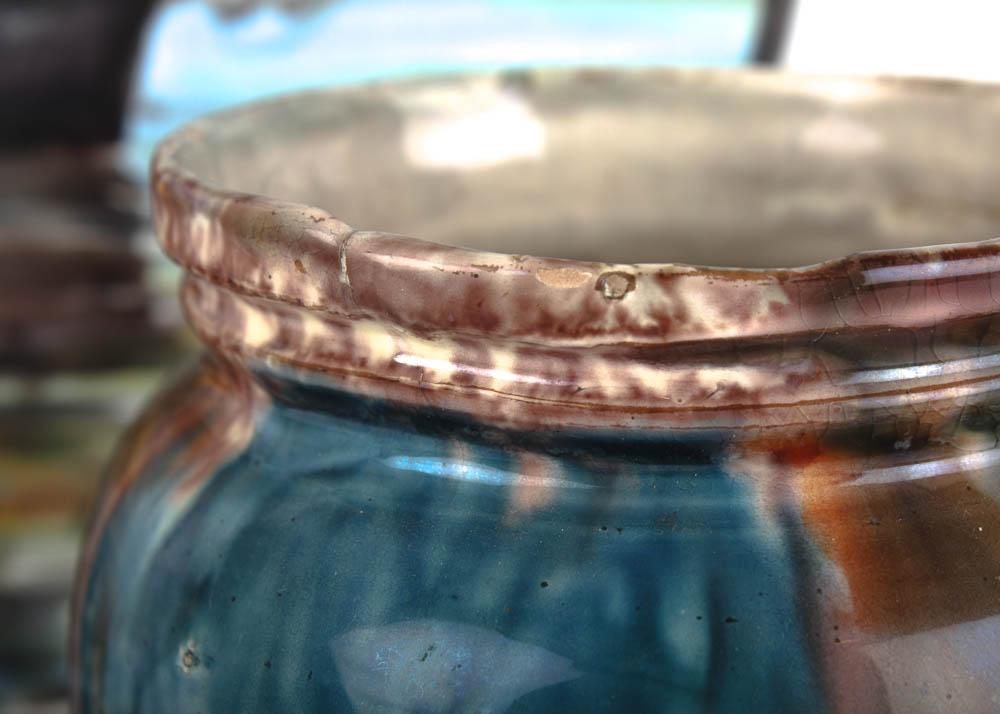 Hand Decorated Clementine Hunter Plates by Jennifer Sweeney and Decorative Wall Plate