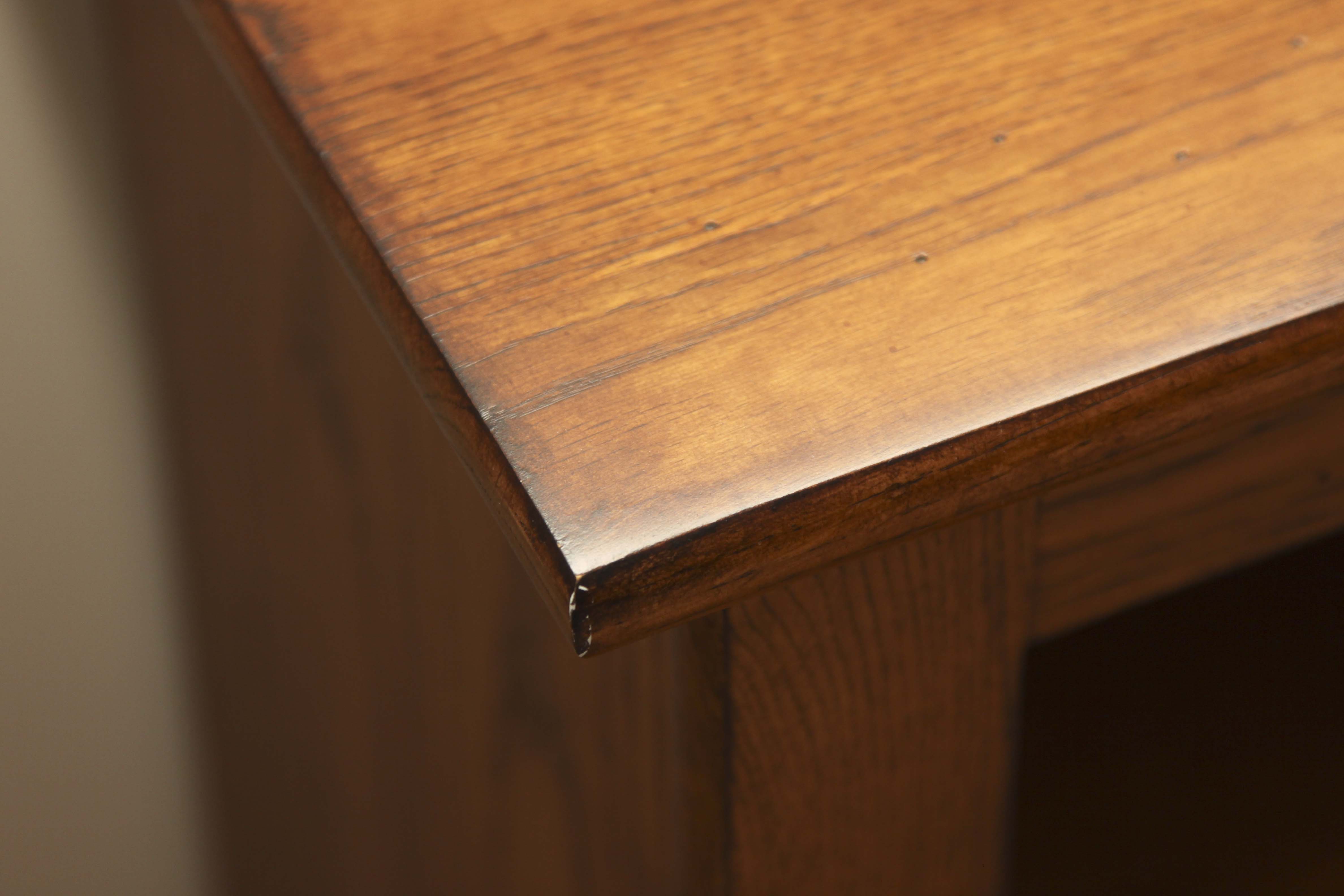 White Clad Reproduction Oak Ice Box Cabinet