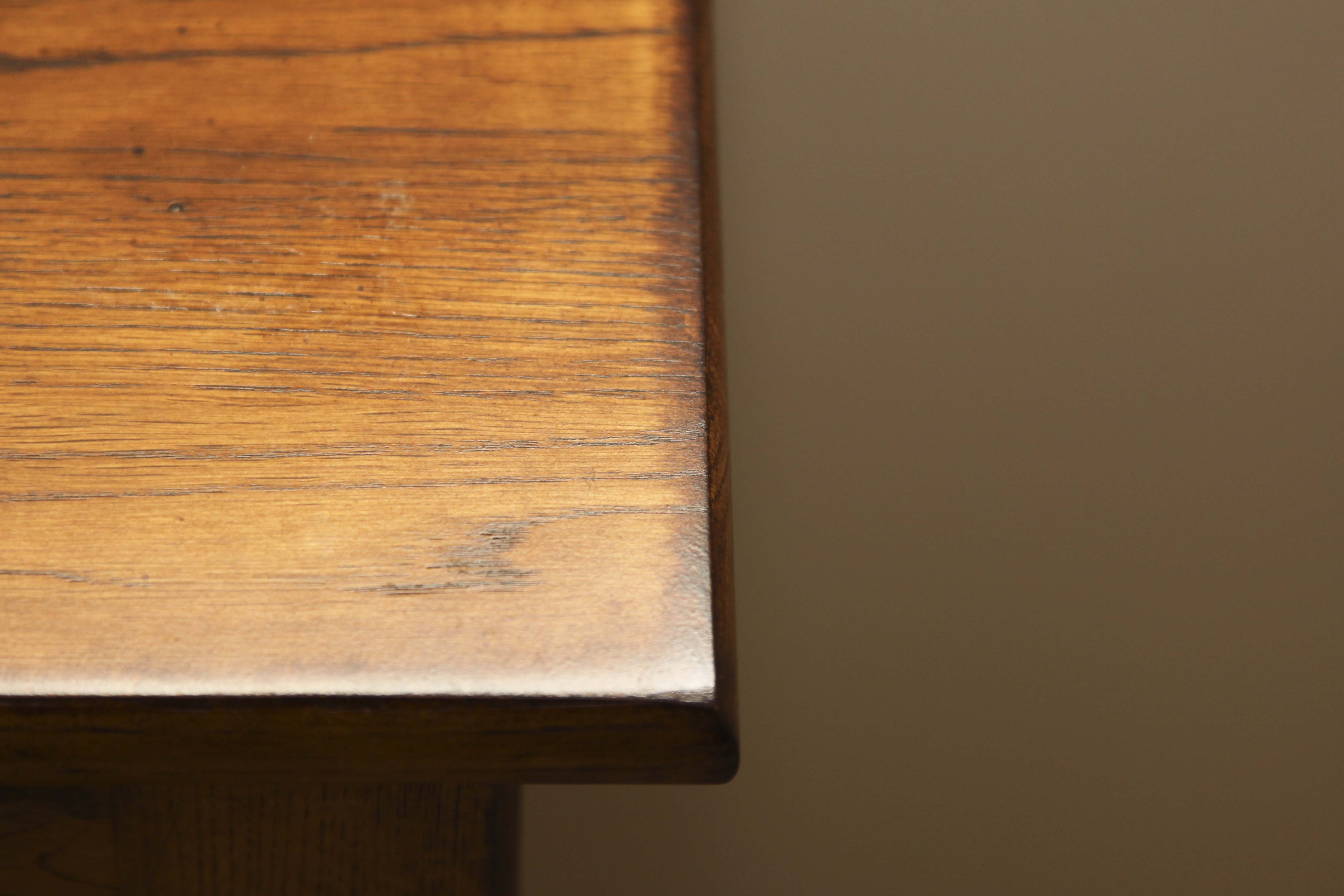 White Clad Reproduction Oak Ice Box Cabinet