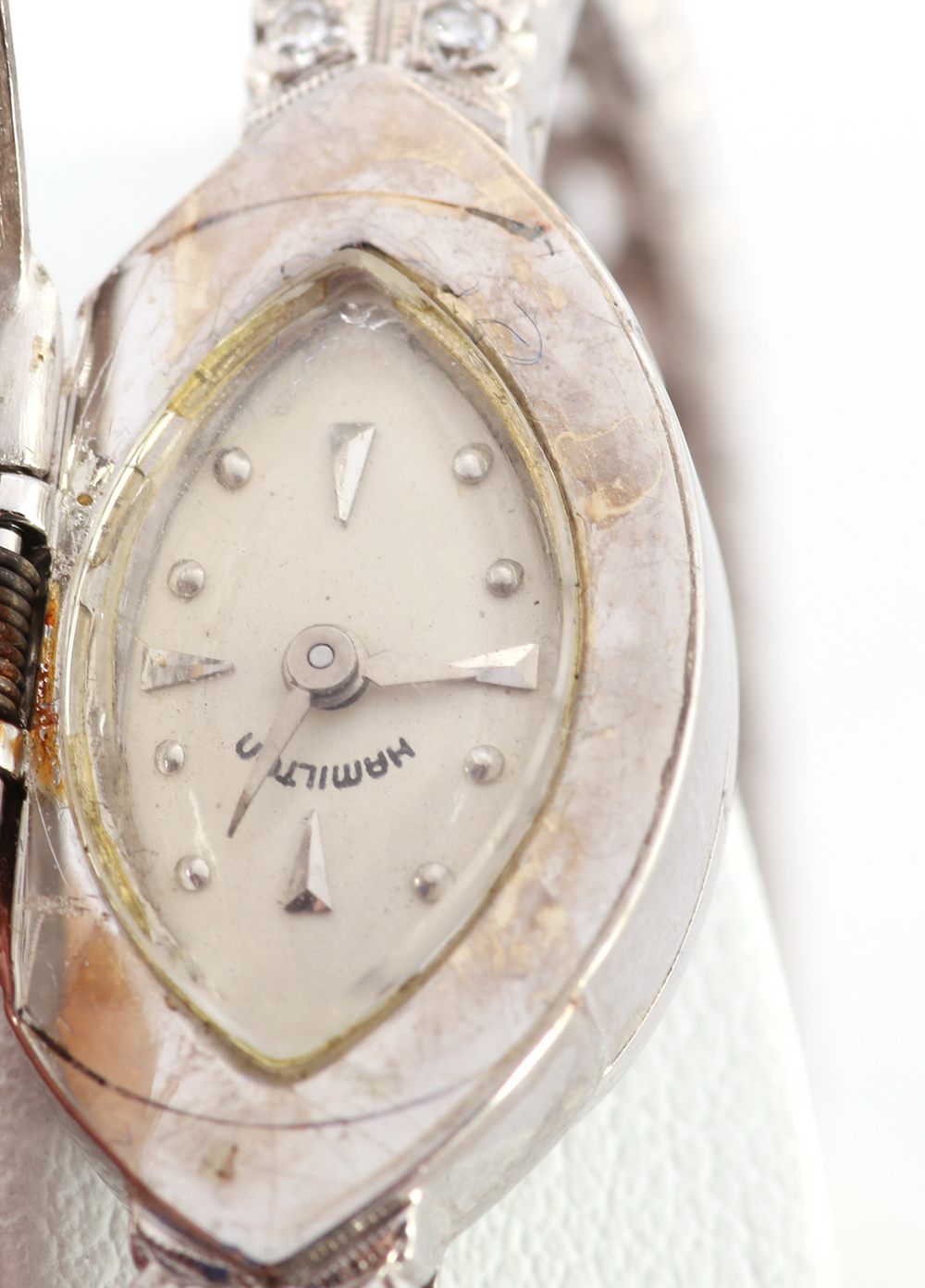 14K White Gold and 2.65 CTW Diamond Watch