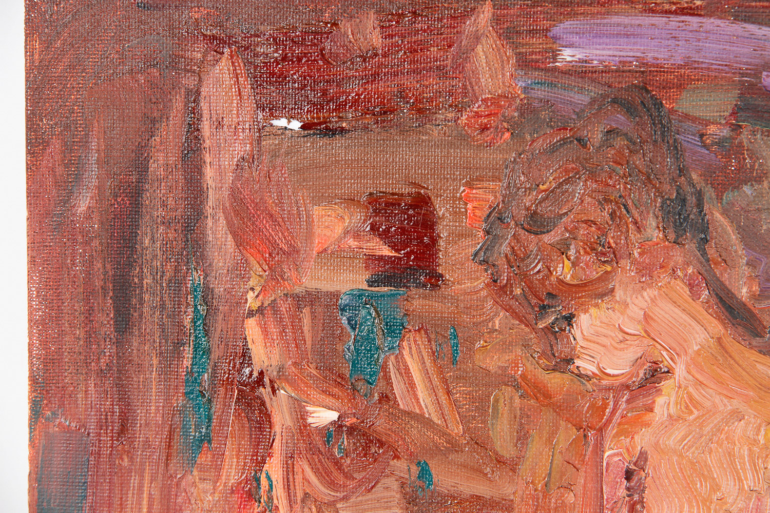 Original Oil on Canvas "#695 Nude" by Murat Kaboulov