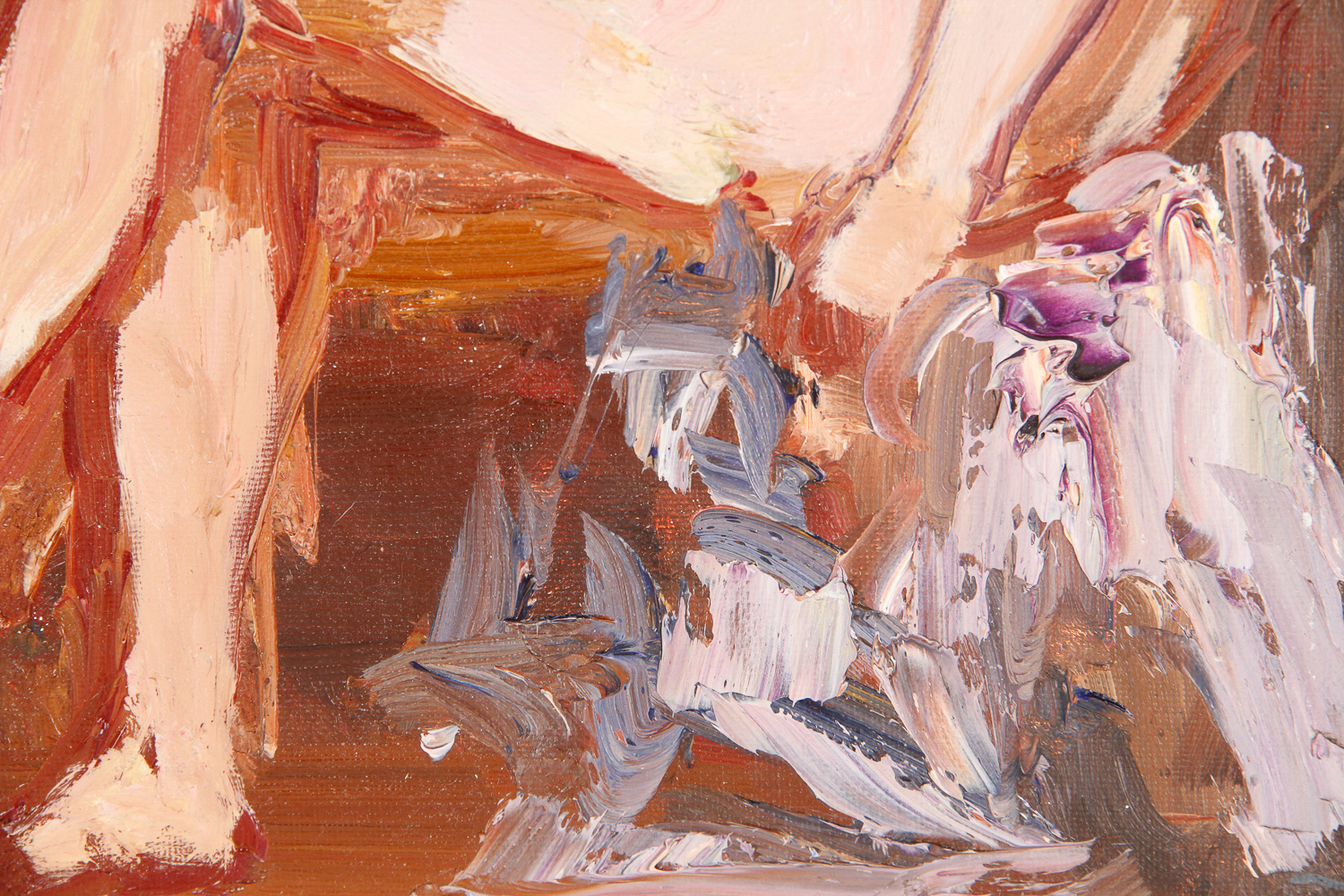 Original Oil on Canvas "#695 Nude" by Murat Kaboulov