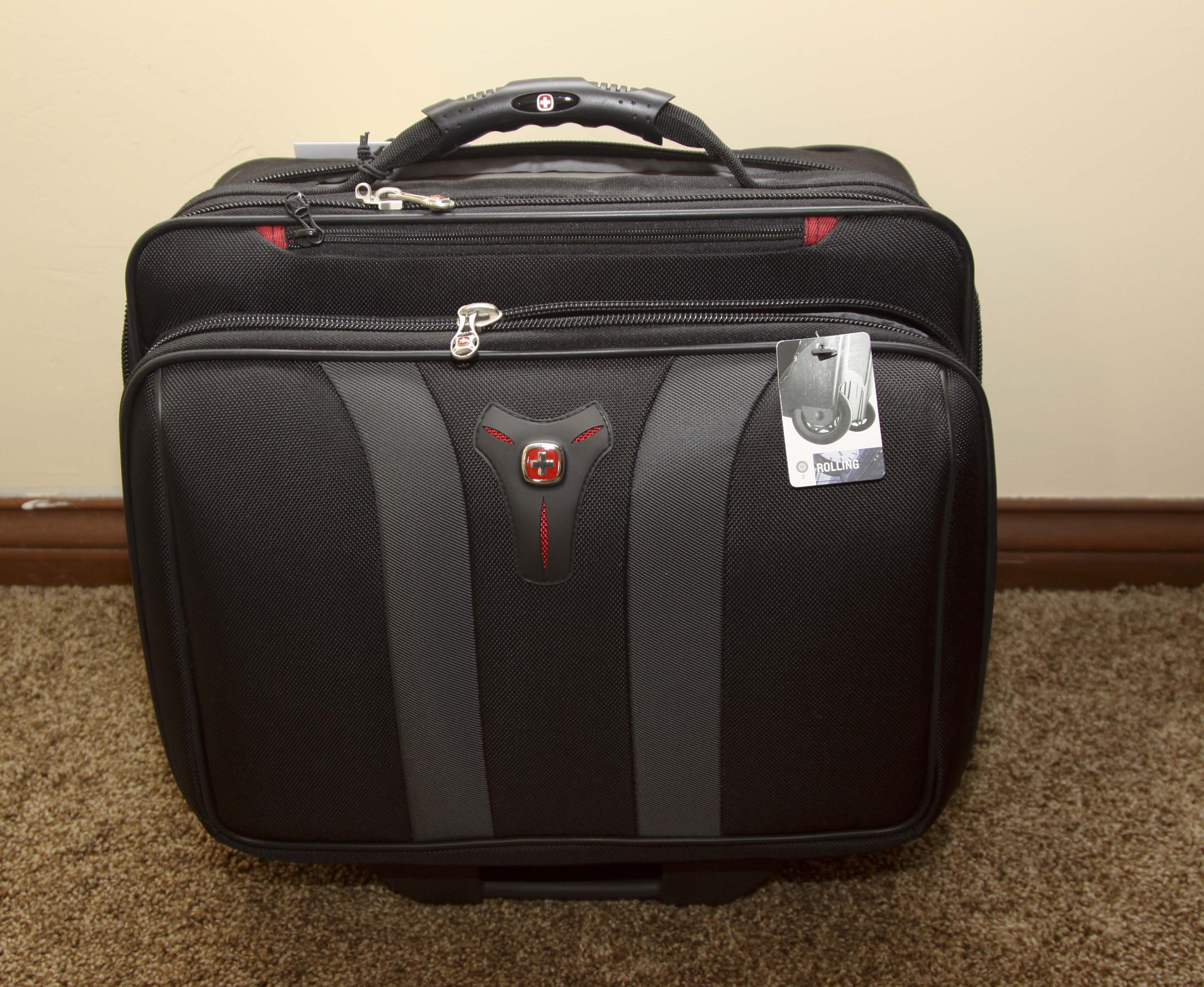 New "Granada" Swiss Gear Rolling Laptop Briefcase