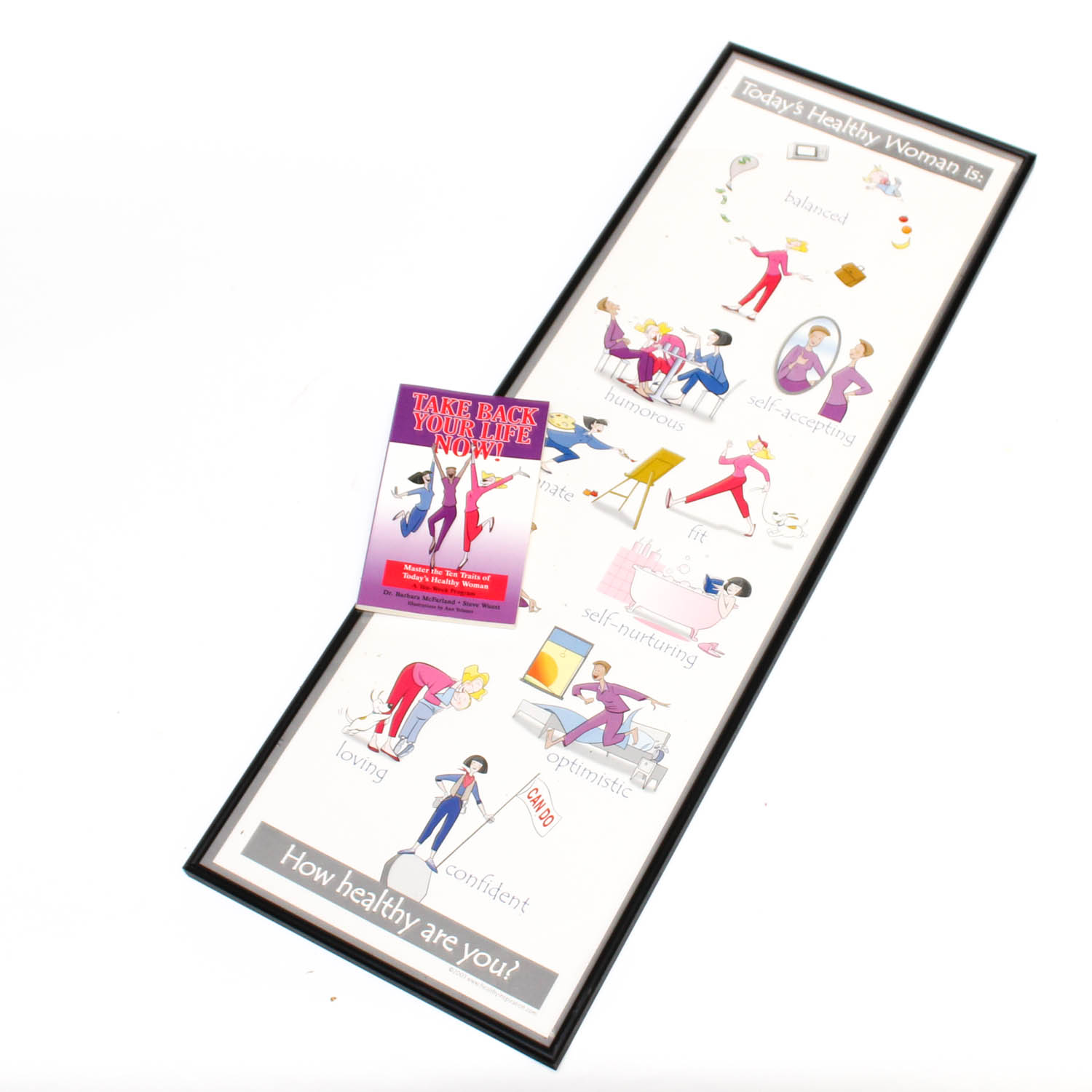 Barbara McFarland Autographed Book with Matching Illustration