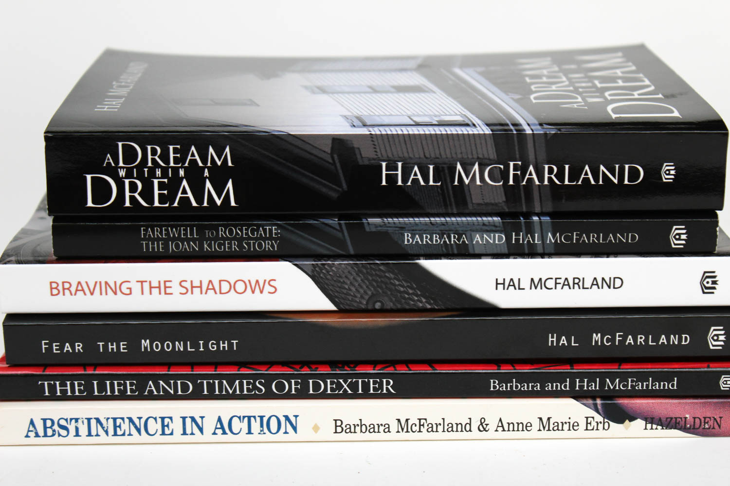 Six Autographed Books by Authors, Barbara and Hal McFarland