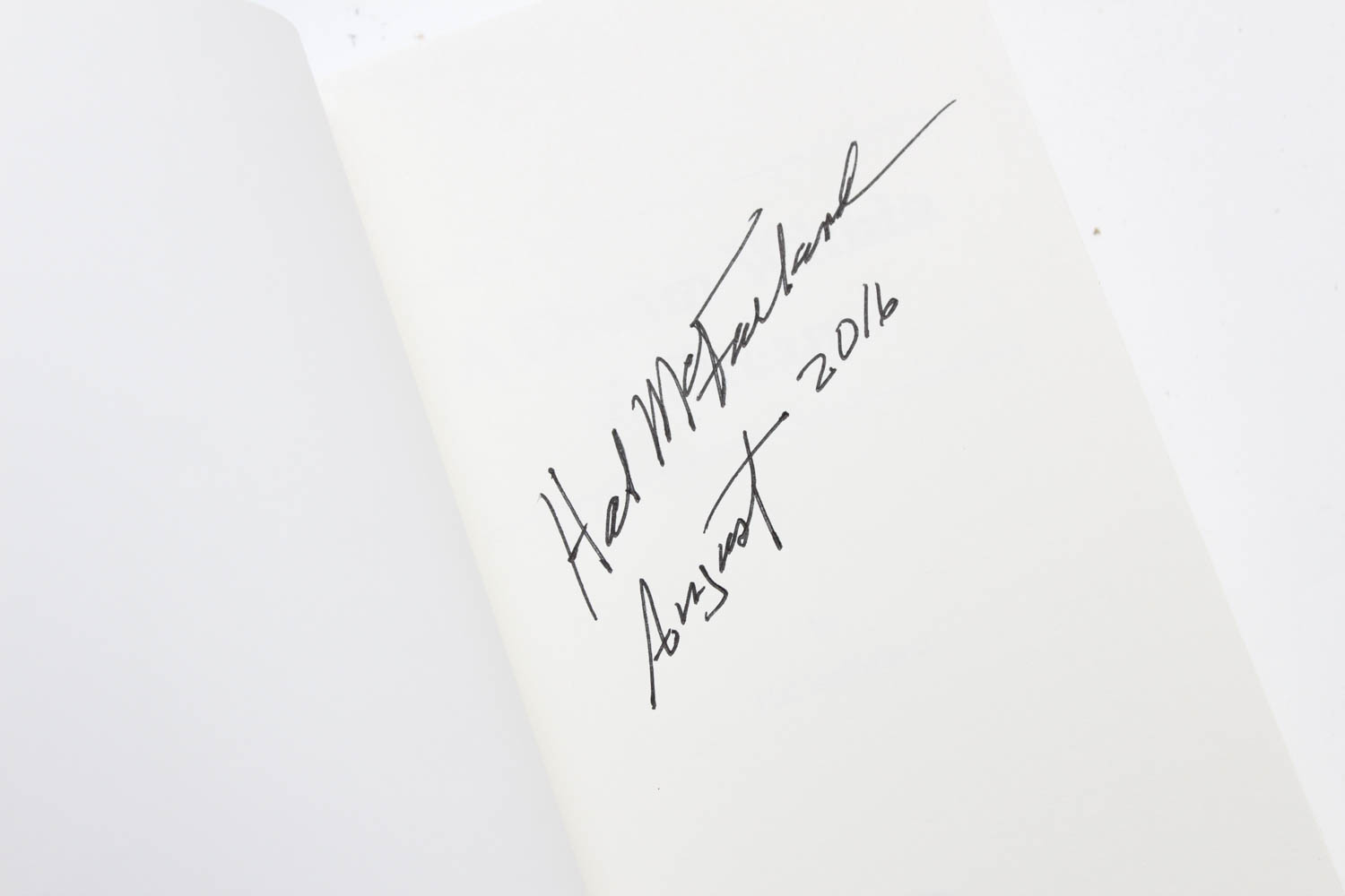 Six Autographed Books by Authors, Barbara and Hal McFarland