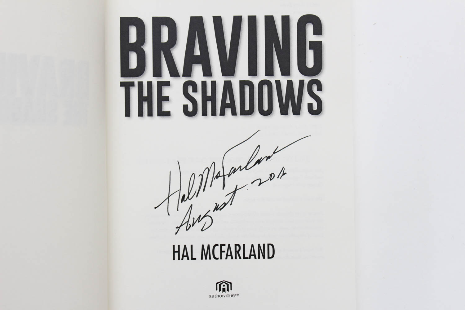 Six Autographed Books by Authors, Barbara and Hal McFarland