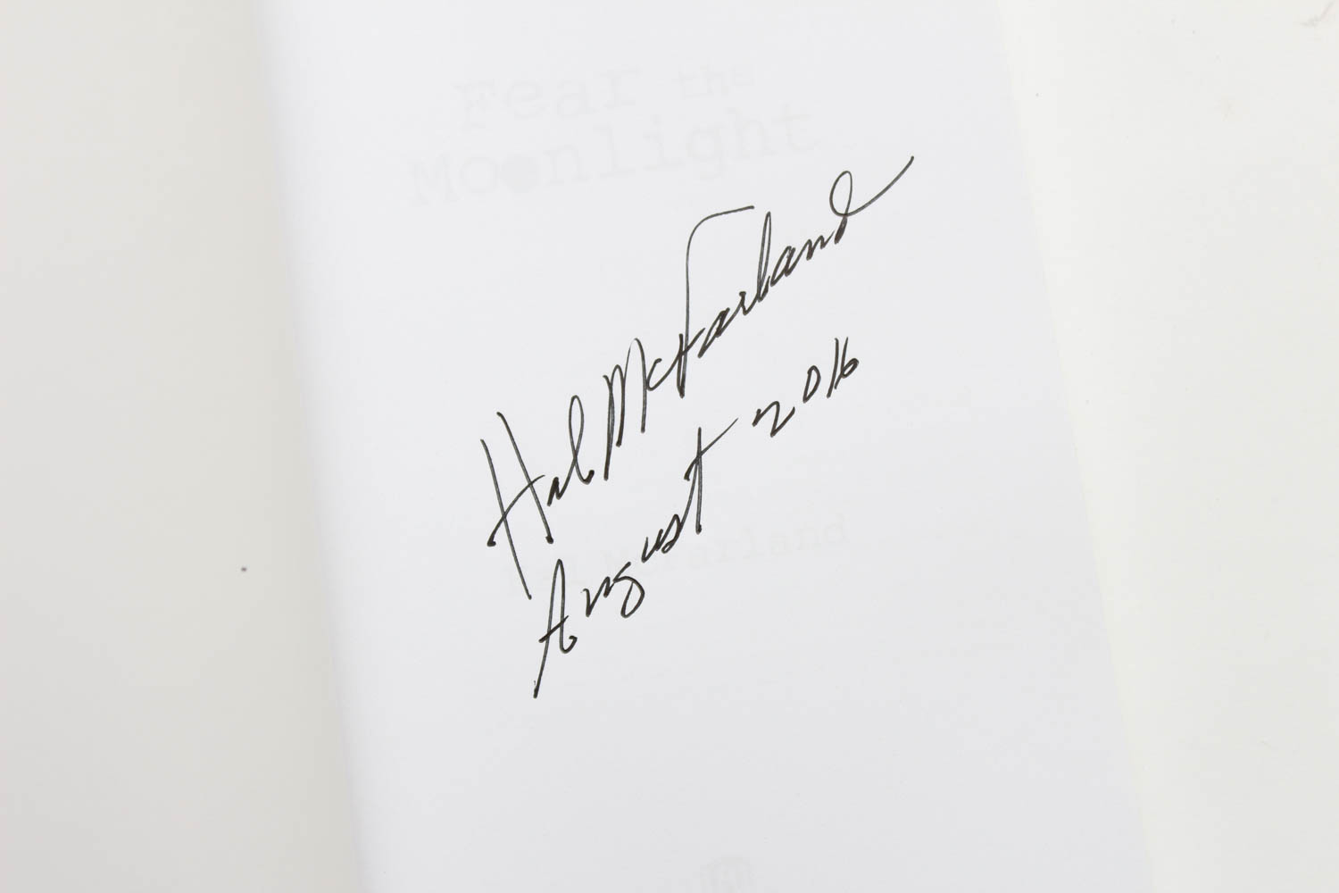 Six Autographed Books by Authors, Barbara and Hal McFarland