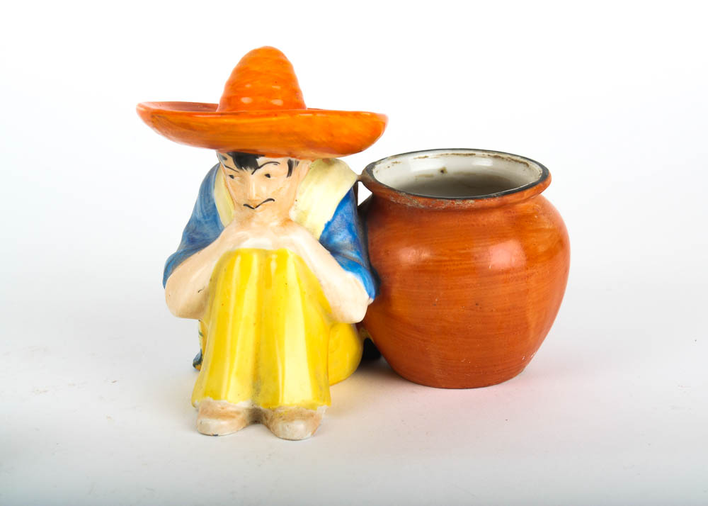 Vintage Homer Laughlin Fiesta "Go-Alongs" Tableware, Towel, and Laminated Paper Cut Outs