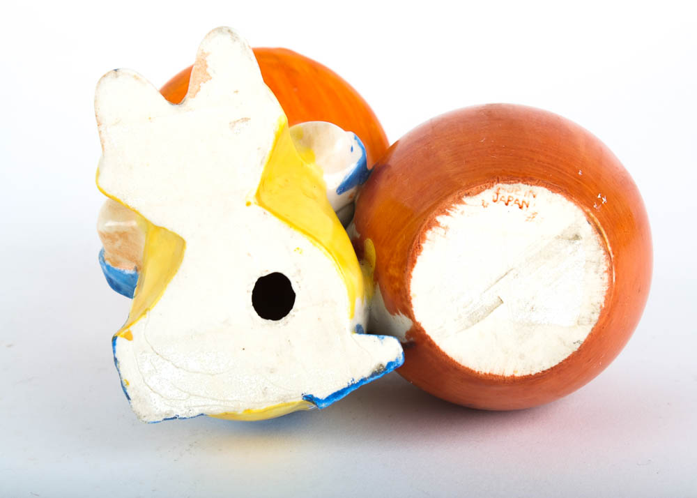 Vintage Homer Laughlin Fiesta "Go-Alongs" Tableware, Towel, and Laminated Paper Cut Outs