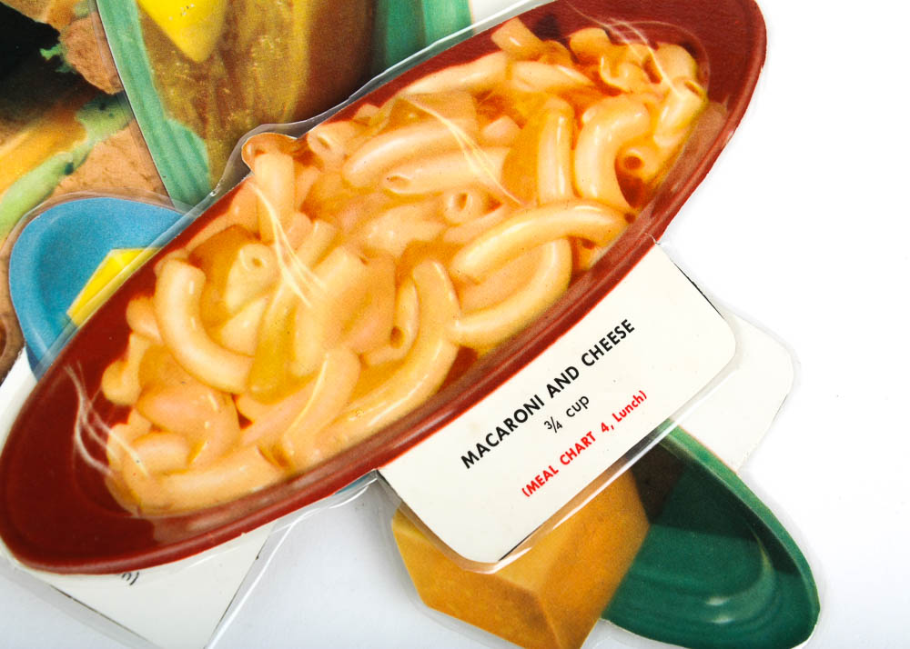 Vintage Homer Laughlin Fiesta "Go-Alongs" Tableware, Towel, and Laminated Paper Cut Outs