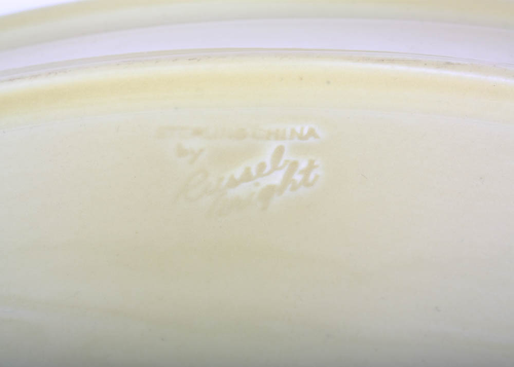 Straw Yellow Tableware by Russel Wright for Sterling China