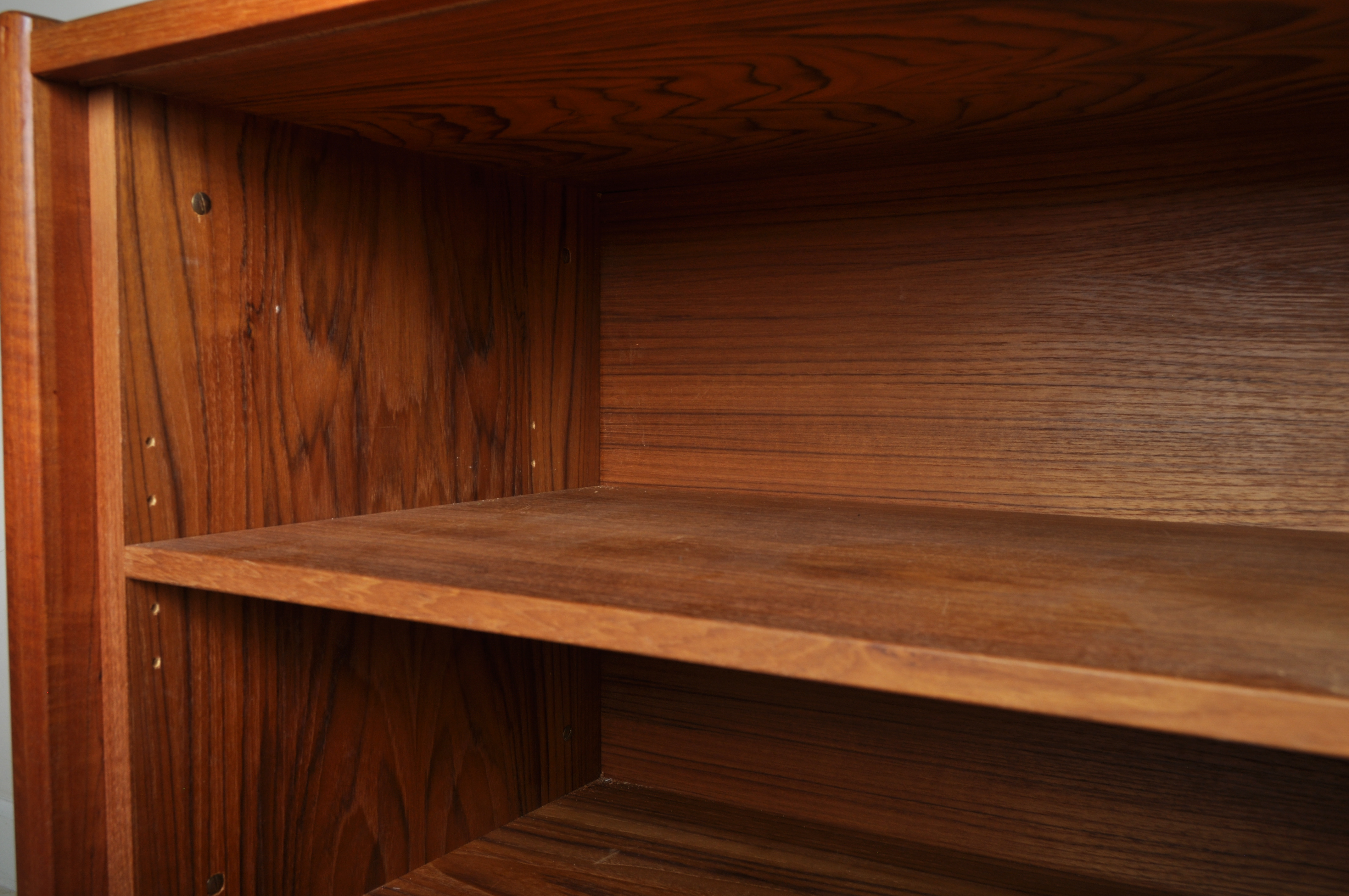 Leo H. Spivack Danish Modern Sideboard with China Hutch