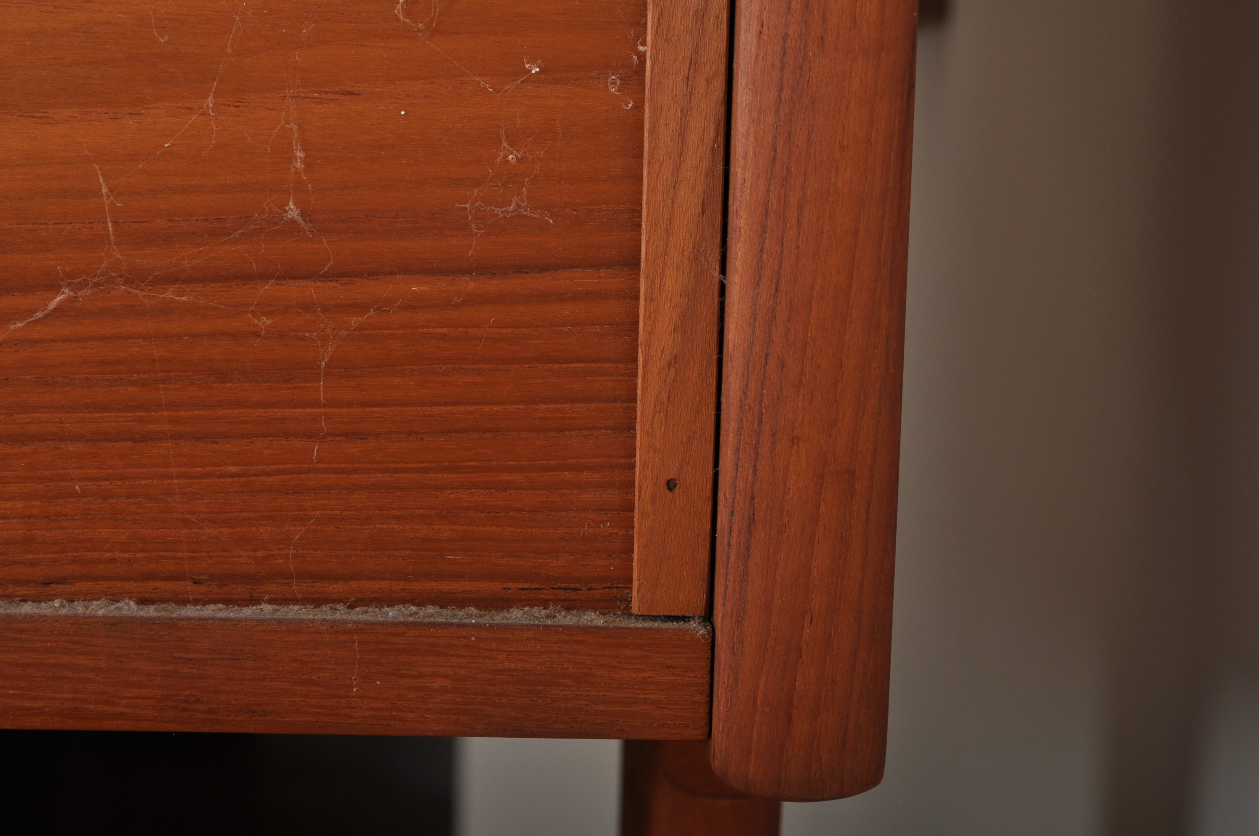 Leo H. Spivack Danish Modern Sideboard with China Hutch