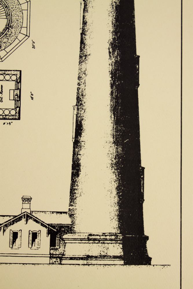 Collection of First Order Lighthouse Plans Prints