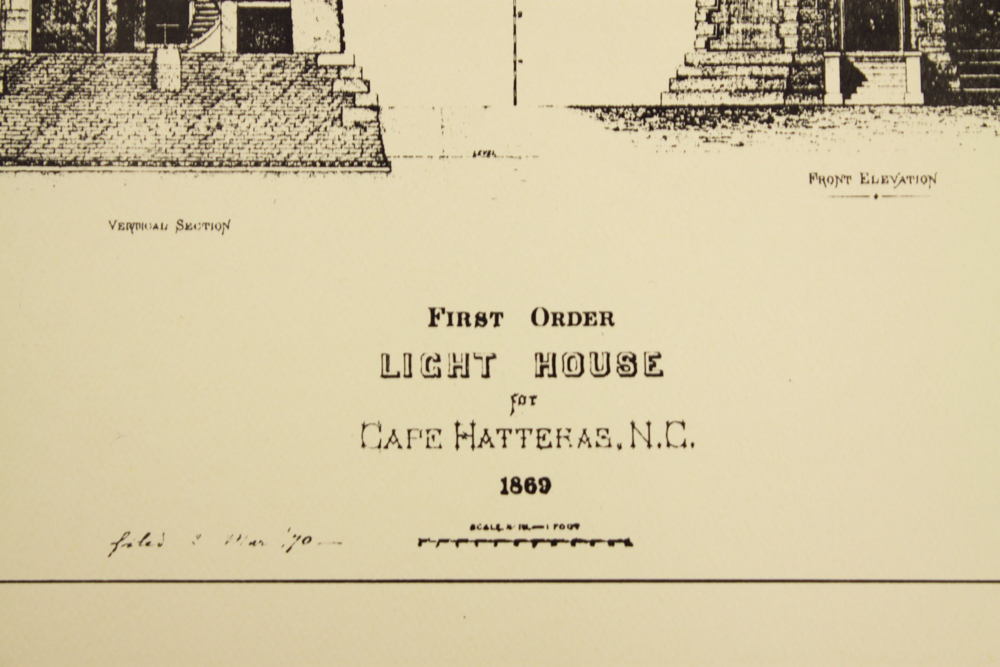 Collection of First Order Lighthouse Plans Prints