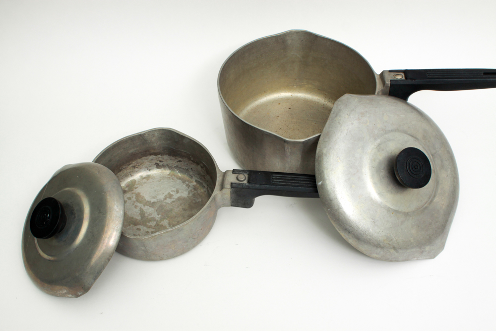 Thirteen Piece Vintage Magnalite Cookware Set