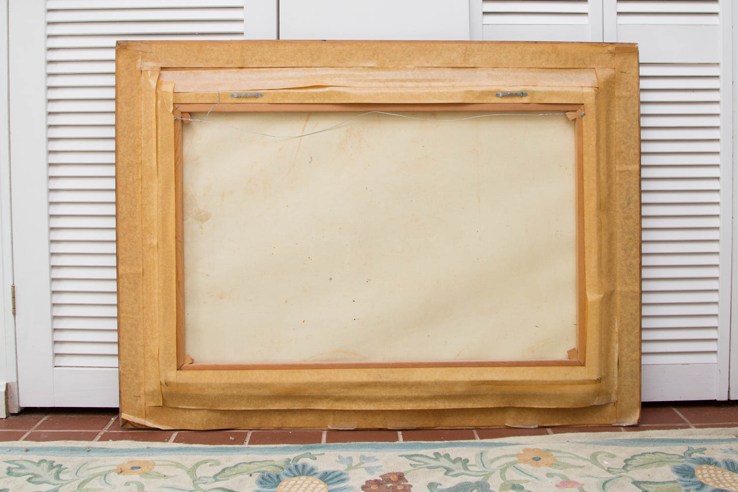 Signed Oil on Canvas Landscape Painting