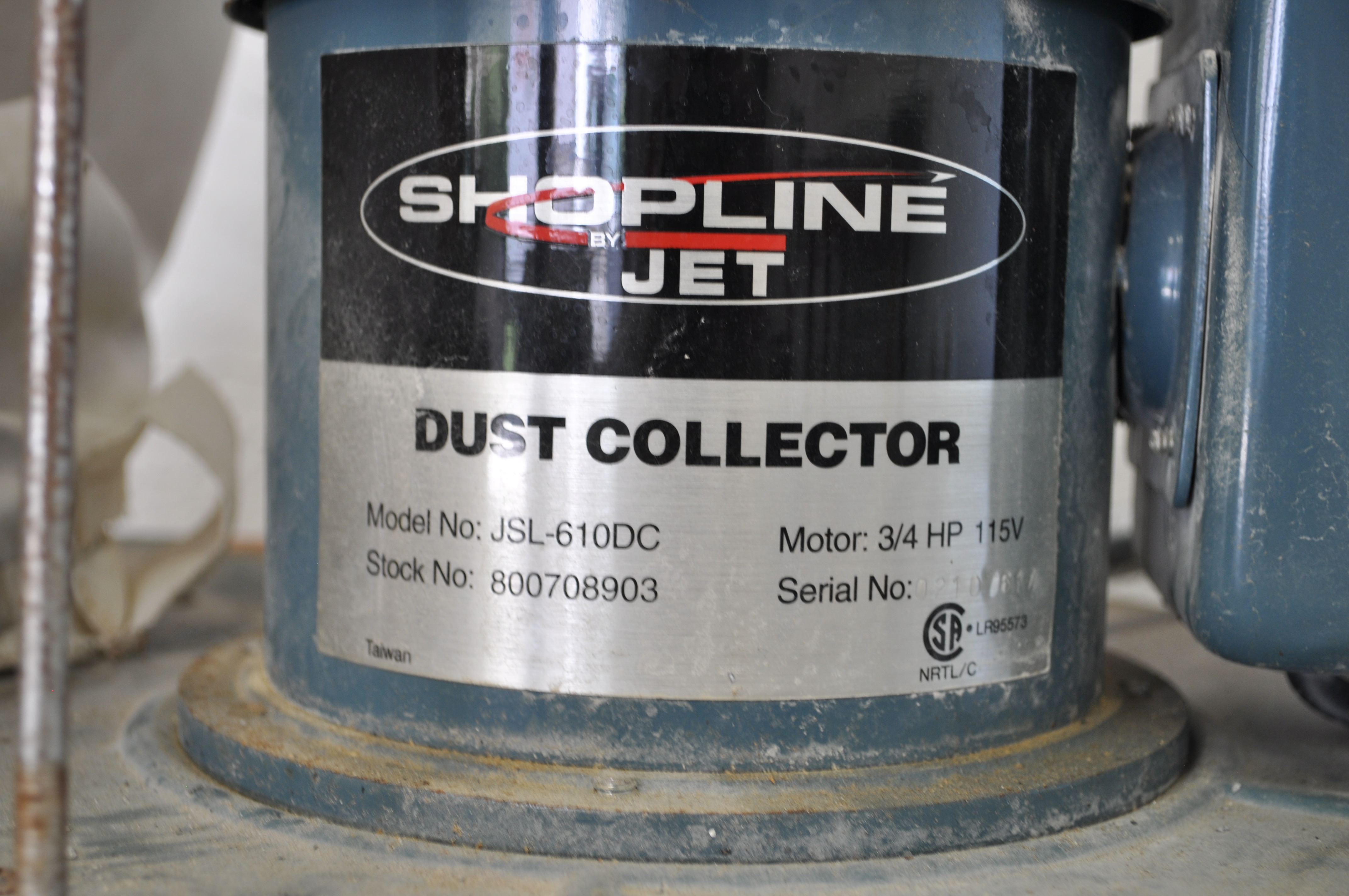 Jet Shopline Dust Collector