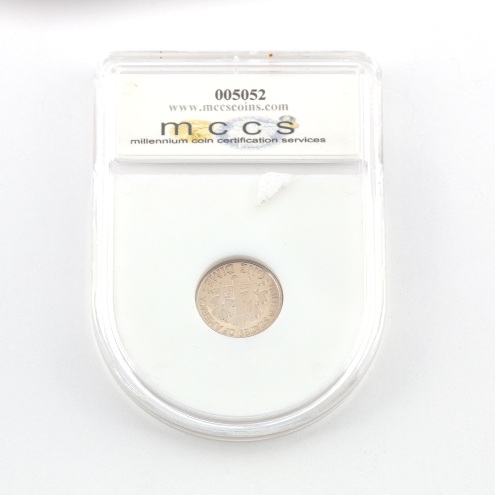 Encapsulated and Graded 1982 Dime Proof Coin