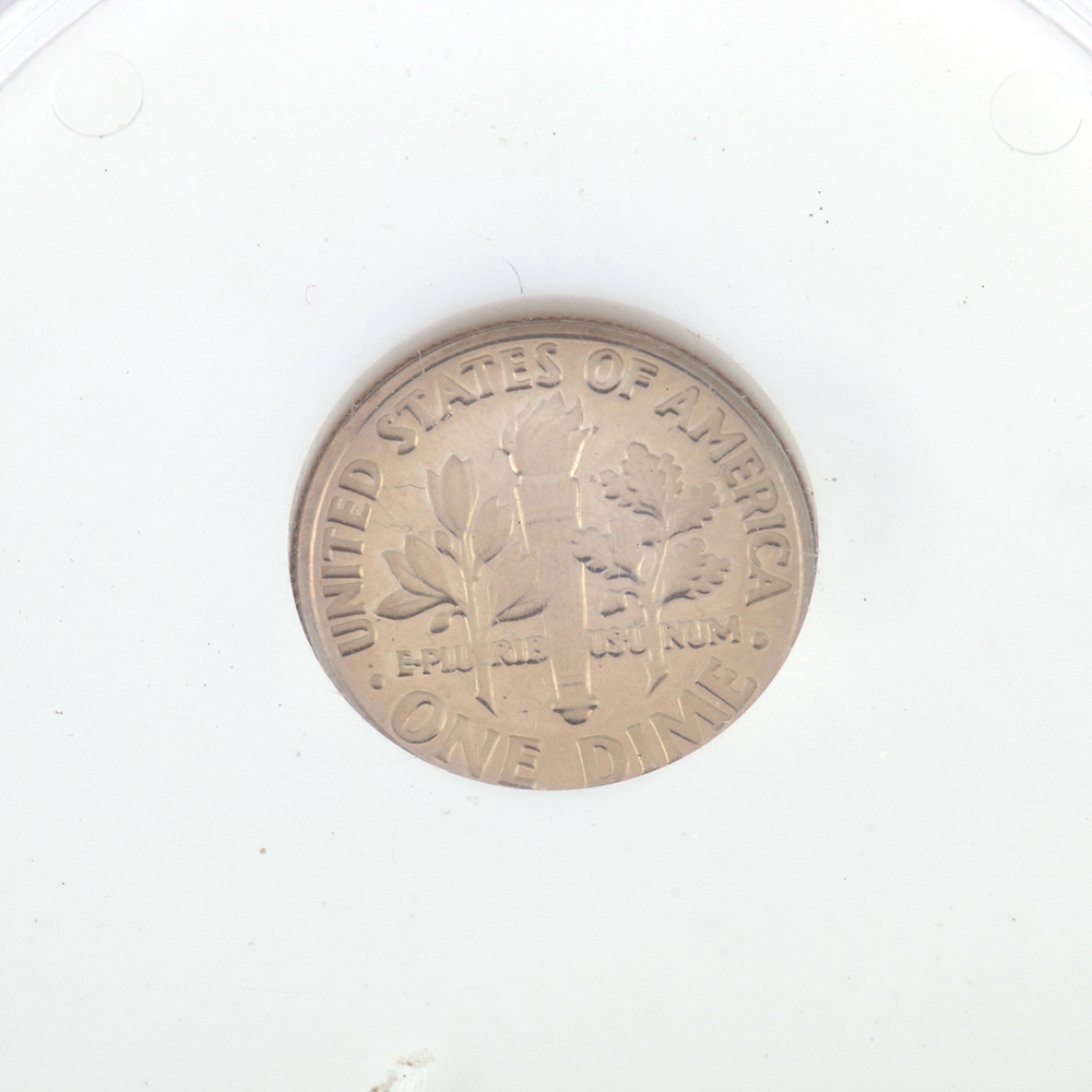 Encapsulated and Graded 1982 Dime Proof Coin
