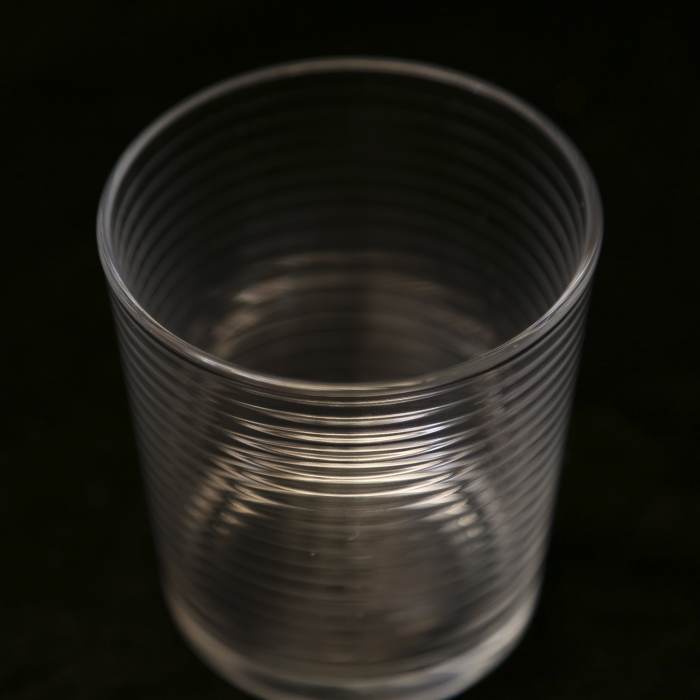 Ribbed Glassware Set