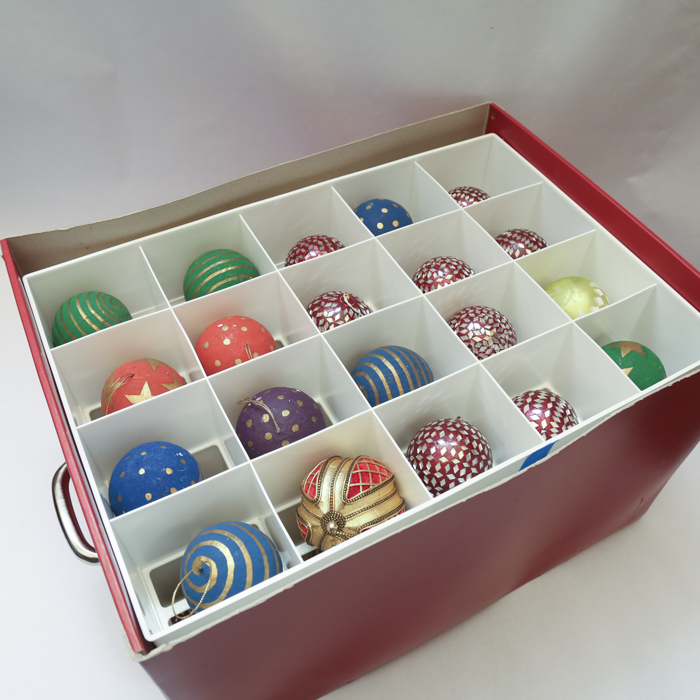 Large Collection of Vintage Christmas Ornaments