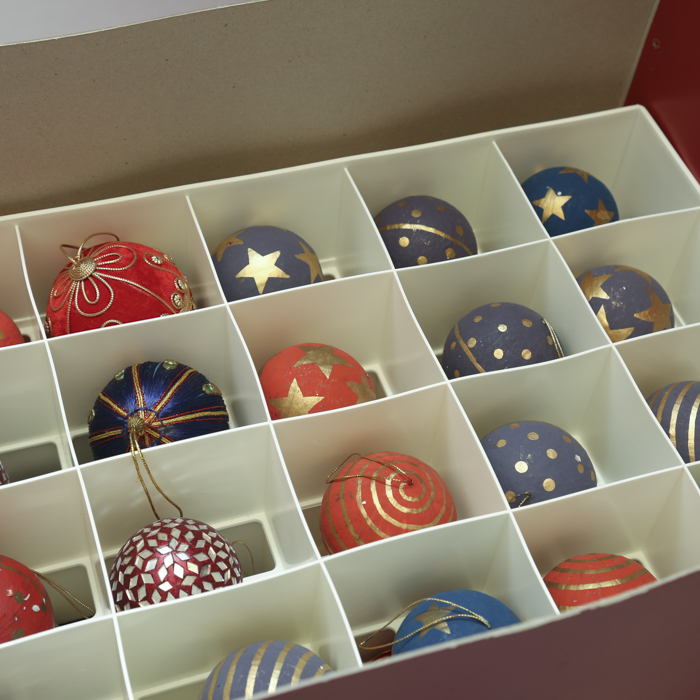 Large Collection of Vintage Christmas Ornaments