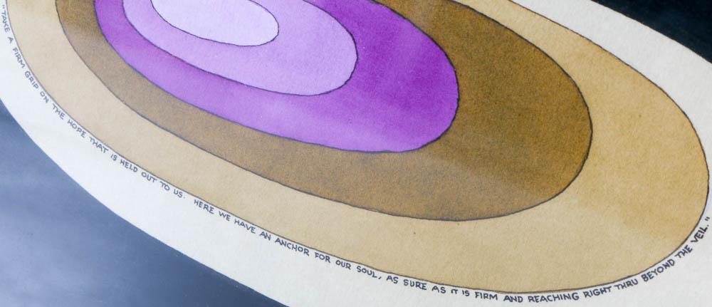 John L. Eastman Signed Original Watercolor on Paper