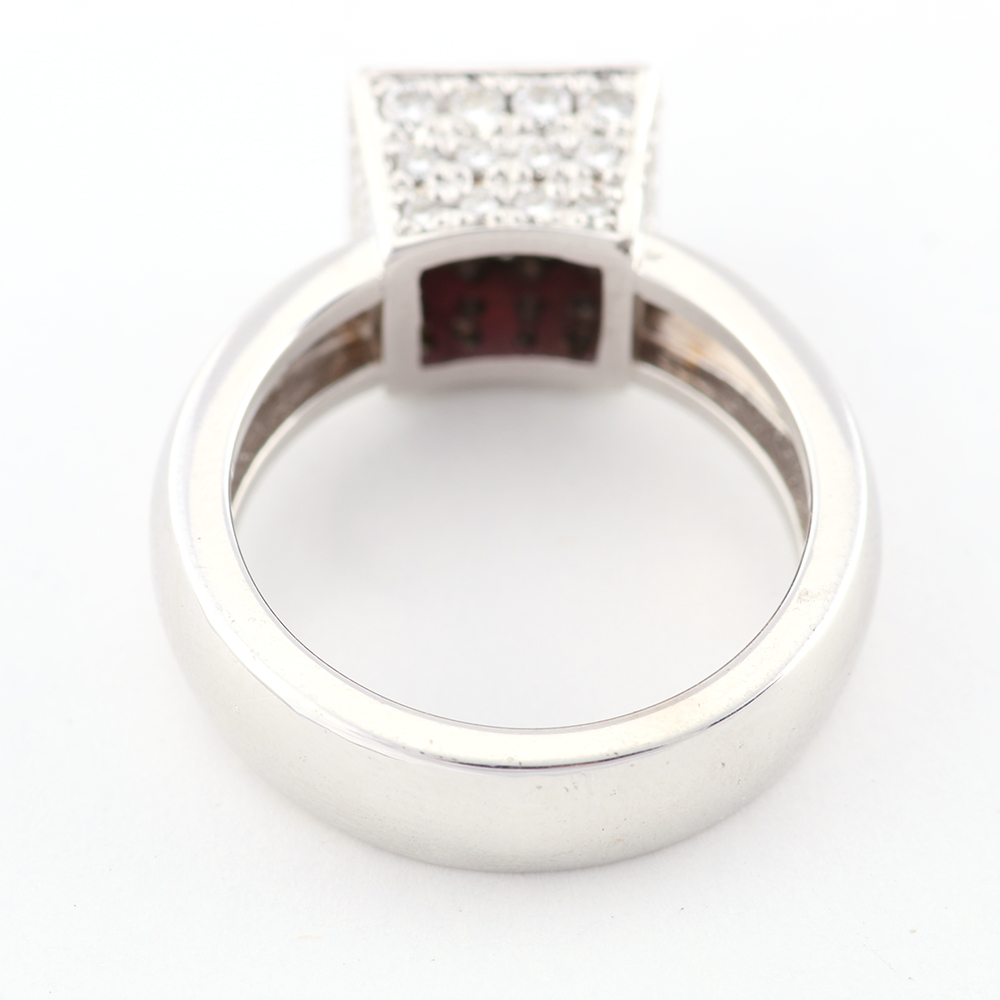 Ruby and Diamond Tycoon 18K Gold RIng