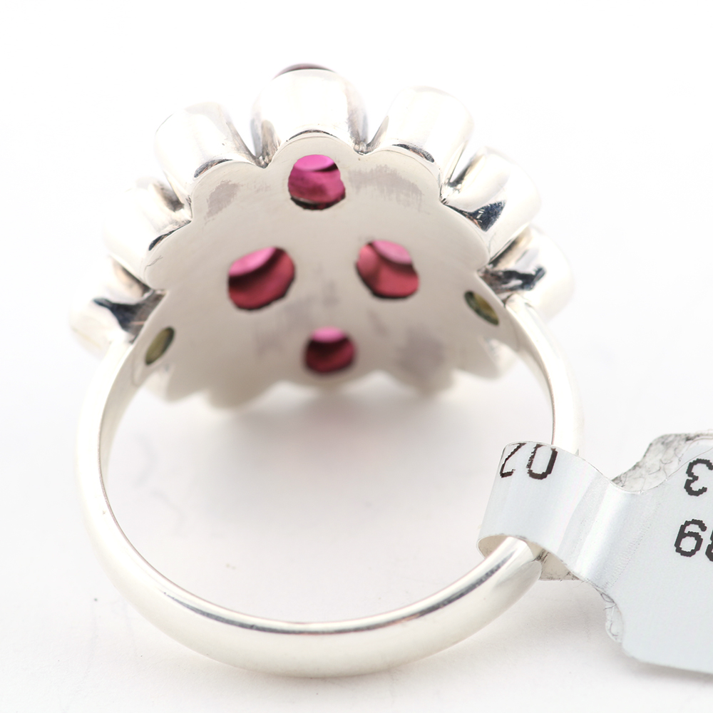 Sterling Silver and Rhinestone Ring