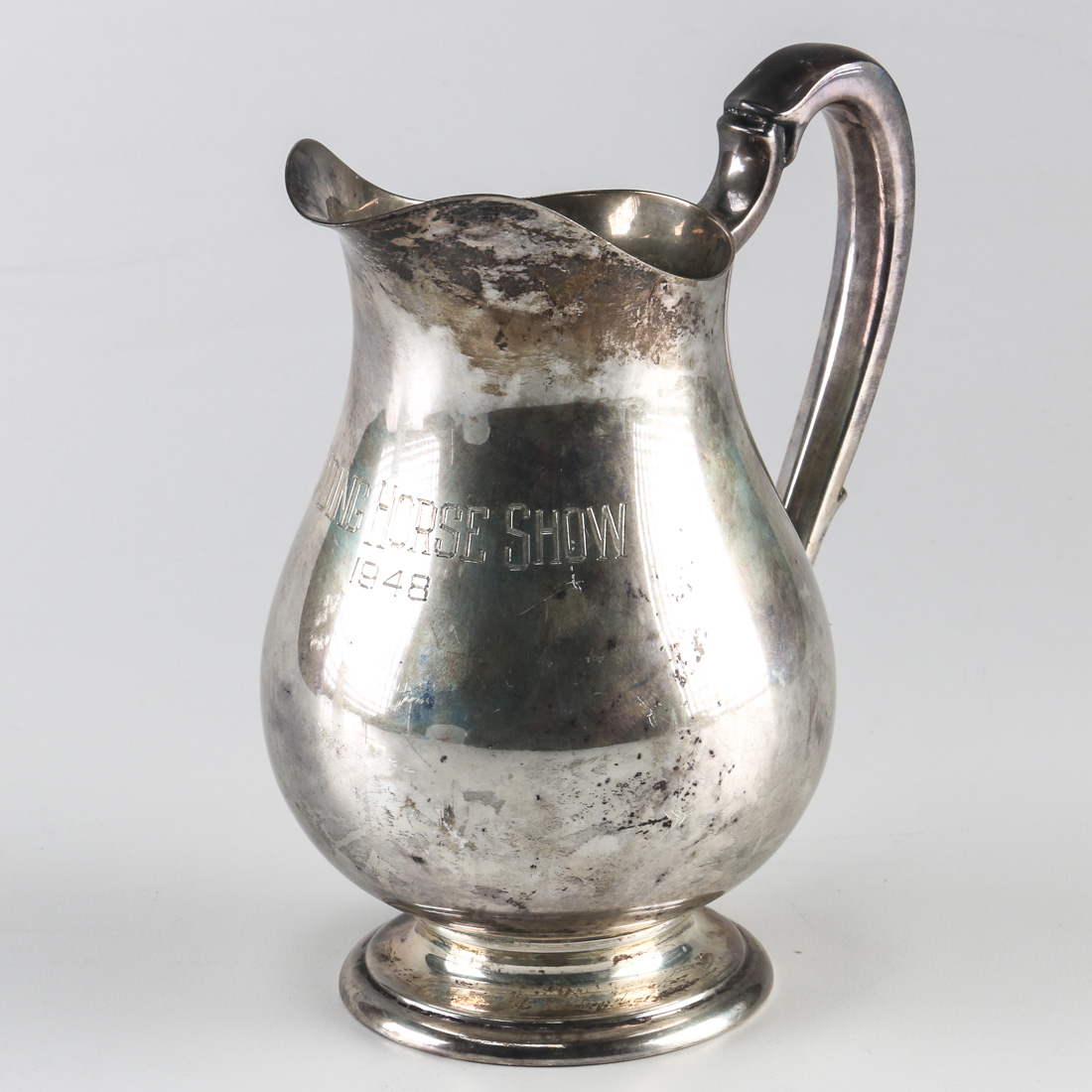 Graff, Washbourne & Dunn "Reading Horse Show 1948" Sterling Pitcher