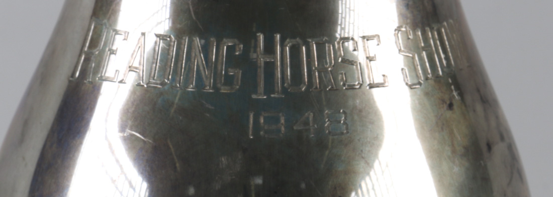 Graff, Washbourne & Dunn "Reading Horse Show 1948" Sterling Pitcher