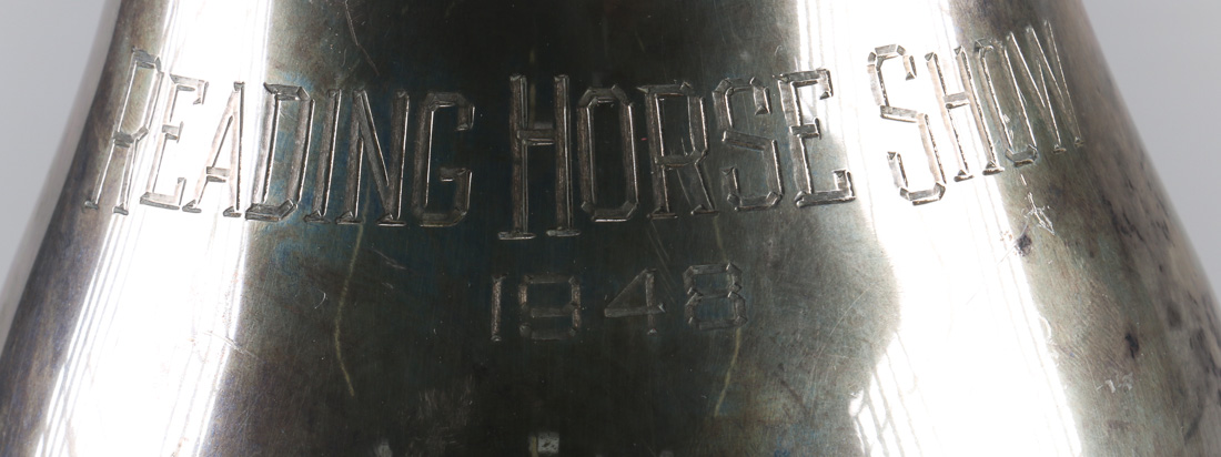 Graff, Washbourne & Dunn "Reading Horse Show 1948" Sterling Pitcher