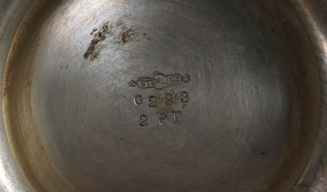 Graff, Washbourne & Dunn "Reading Horse Show 1948" Sterling Pitcher