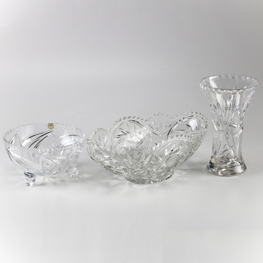 Set of Handmade Cazlor Crystal Tableware