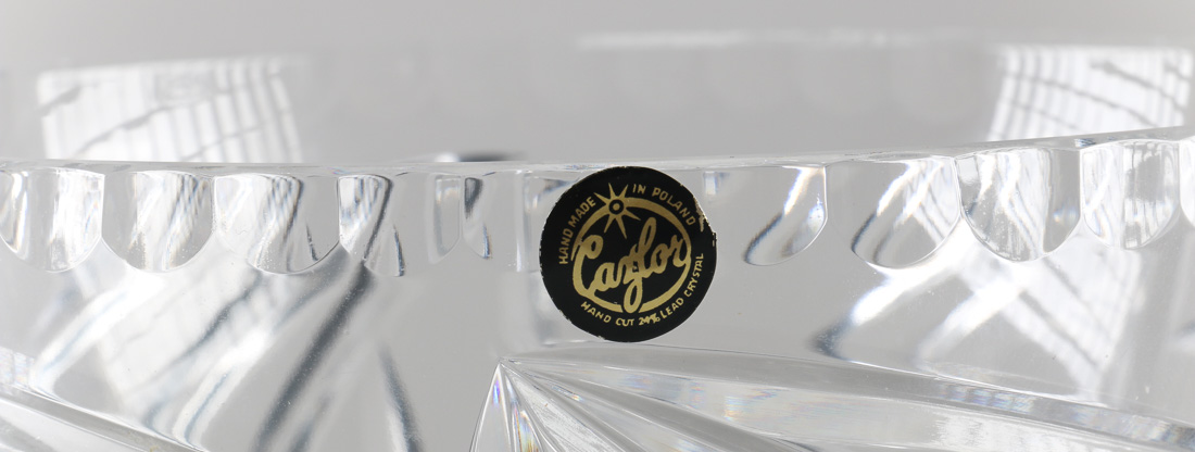 Set of Handmade Cazlor Crystal Tableware