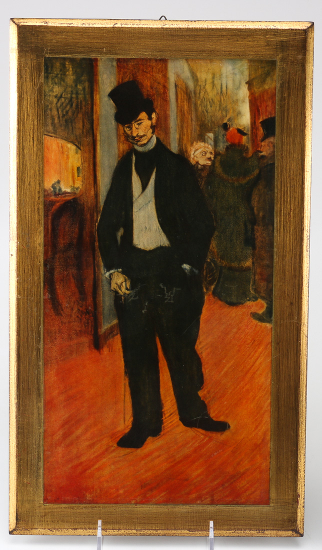 Two Fratelli Alinari Lithographic Prints On Wood after Cezanne