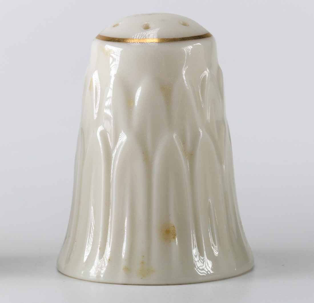 Vintage Lenox Teapot With Salt and Pepper Shakers