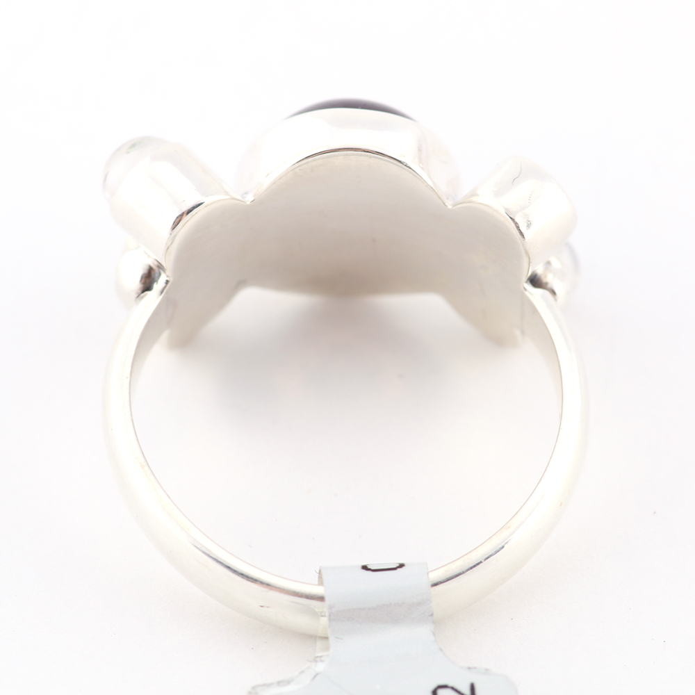 Sterling Silver and Moonstone Ring