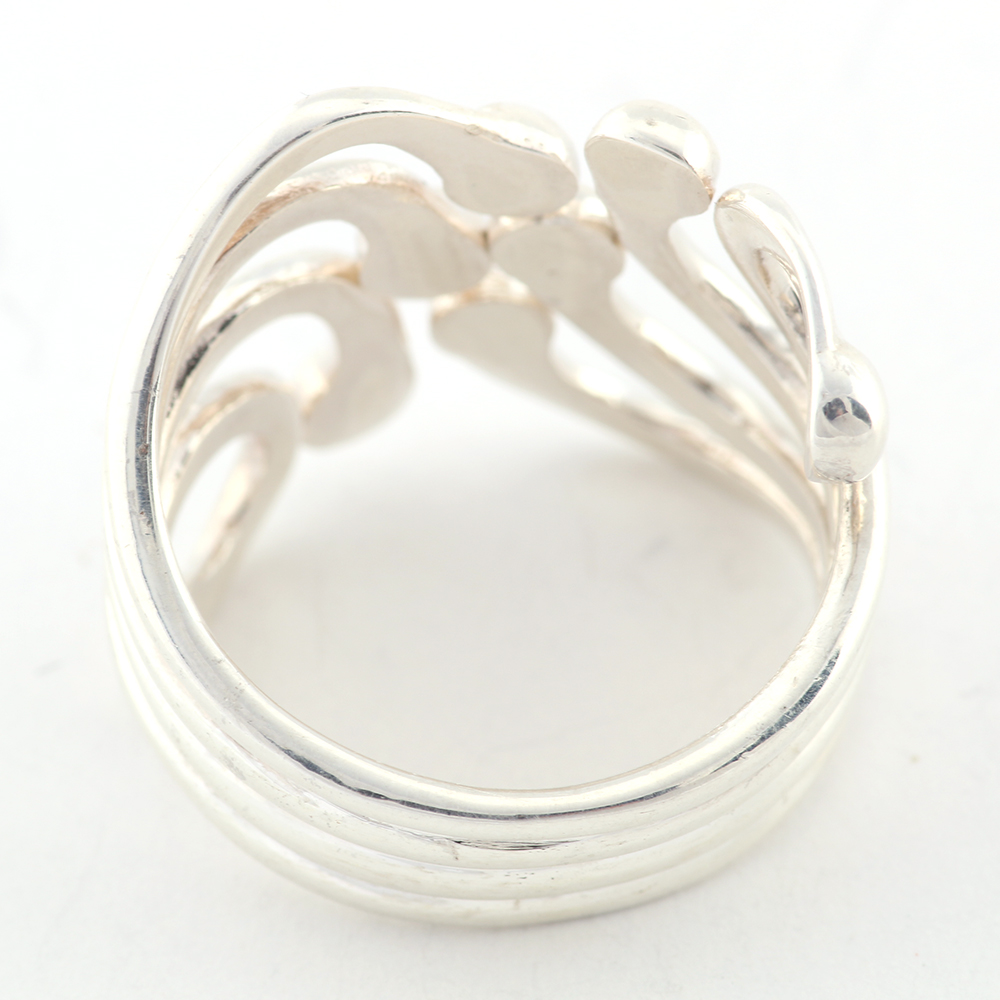 Scrolling Sterling Silver Ring