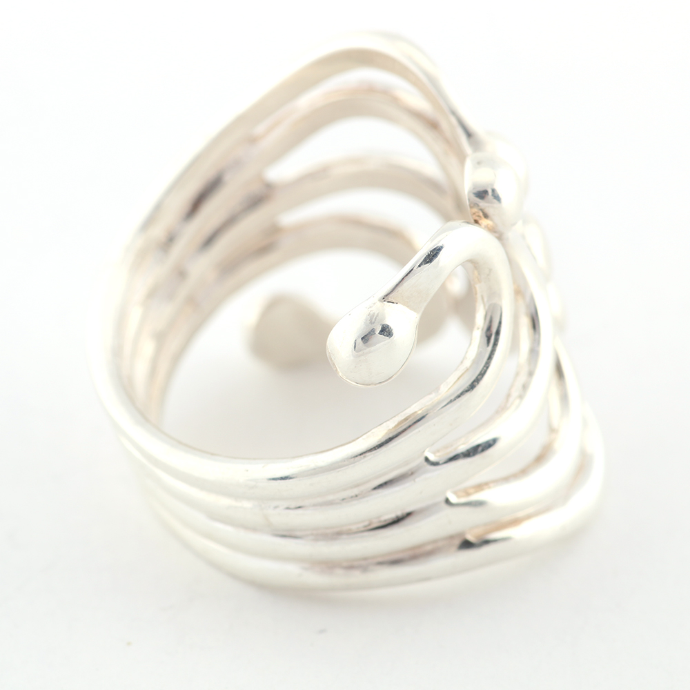 Scrolling Sterling Silver Ring
