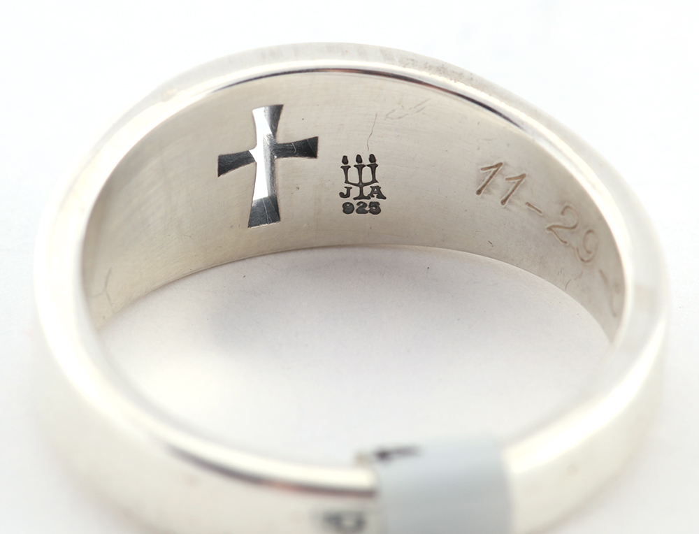 Sterling Silver Cross Ring