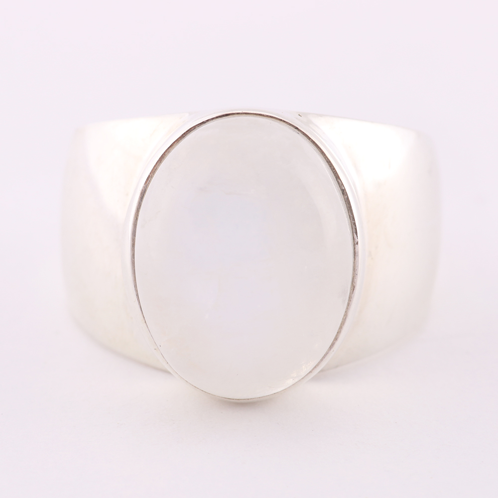 Sterling and Opal-like Stone Ring