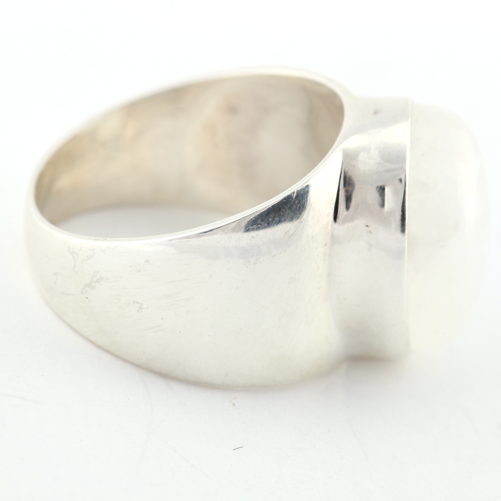 Sterling and Opal-like Stone Ring