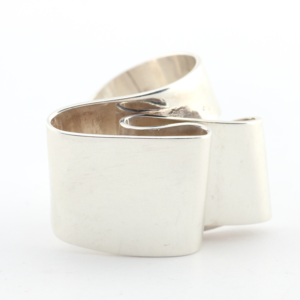 Sterling Silver Abstract Ring