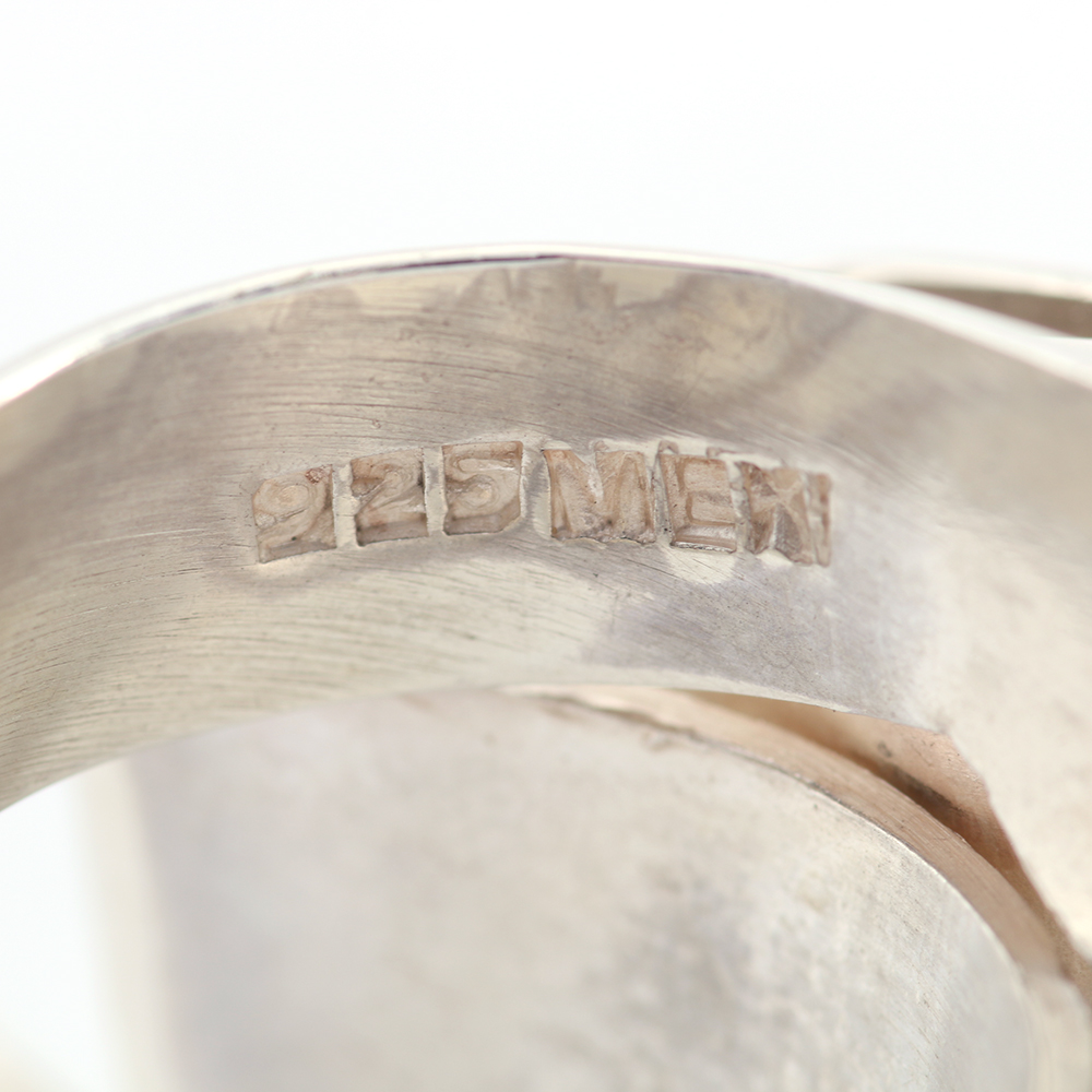 Sterling Silver Abstract Ring