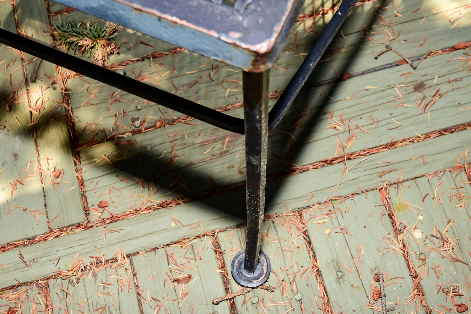 Pair of Metal Garden Chairs