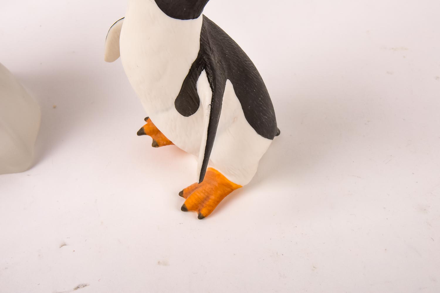 Franklin Mint Roslyn S. Carren "Snow Pup" and "Snow Chick" Figurines